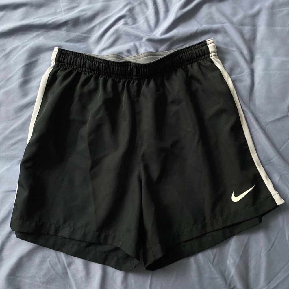Women's Nike Dri-Fit Woven Black Running Shorts